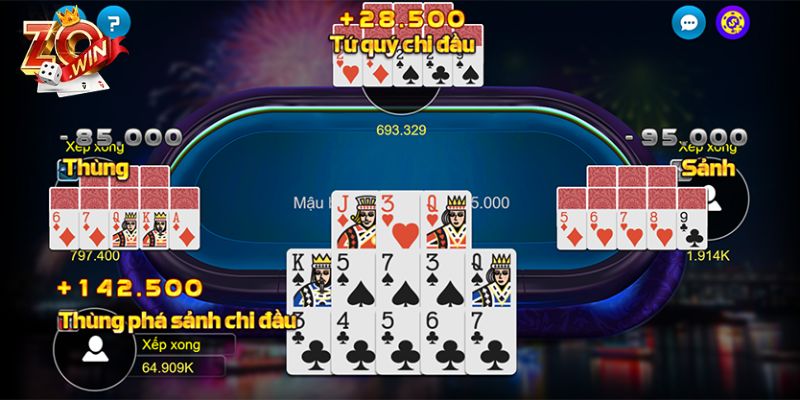 Cách Chơi Game Bài Mậu Binh Và Chiến Thuật Xếp Bài Những chiến thuật xếp bài hiệu quả trong game bài Mậu Binh